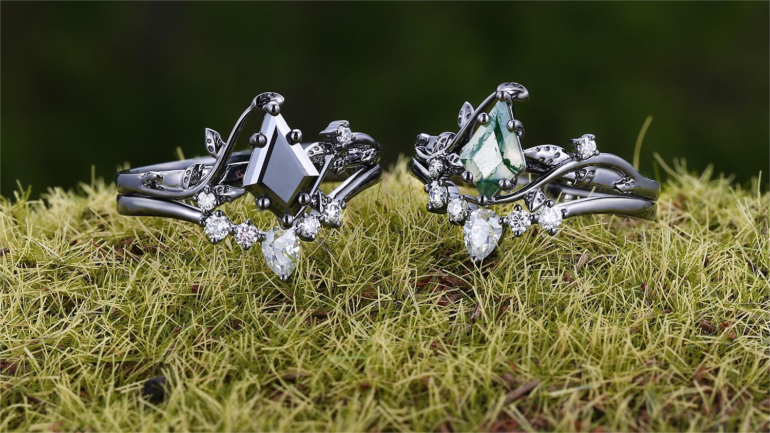 What Environmental Factors Dull the Sparkle of Moss Agate Rings?