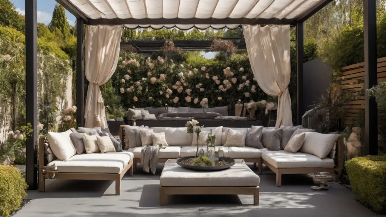 Combining Sun Shade Sails with Other Outdoor Elements